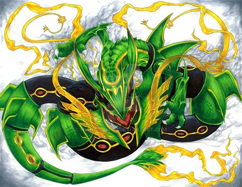 pictures of mega rayquaza